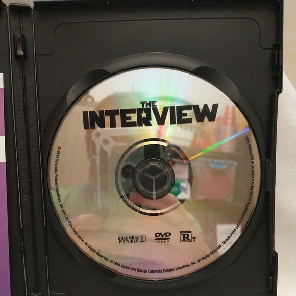 The Interview DVD Starring Seth Rogen and James Franco No Code - Picture 4 of 4